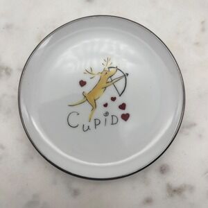 Pottery Barn Reindeer Coaster Cupid 4 Inch Japan
